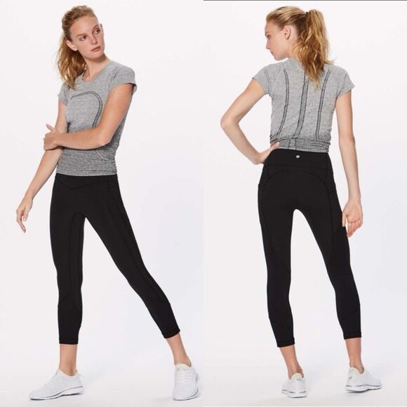 lululemon athletica Pants - Lululemon All The Right Places Crop II *23” Black Women’s Size 6